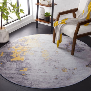 Safavieh Tacoma TAC803 Grey / Gold Machine Washable Area Rug