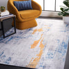 Safavieh Tacoma TAC812 Grey / Blue Machine Washable Area Rug