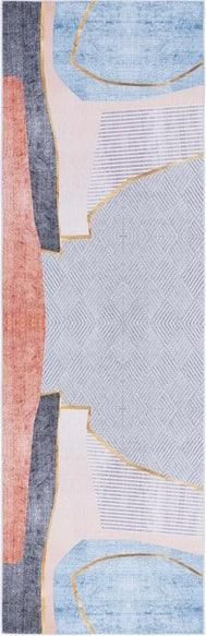 Safavieh Tacoma TAC834 Beige / Blue Machine Washable Area Rug