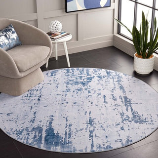 Safavieh Tacoma TAC864 Grey / Navy Machine Washable Area Rug