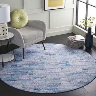 Safavieh Tacoma TAC904 Grey / Blue Machine Washable Area Rug Room Scene Feature