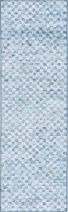 Safavieh Tacoma TAC917 Grey / Aqua Machine Washable Area Rug