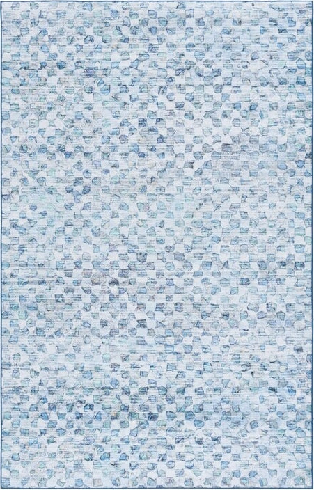 Safavieh Tacoma TAC917 Grey / Aqua Machine Washable Area Rug