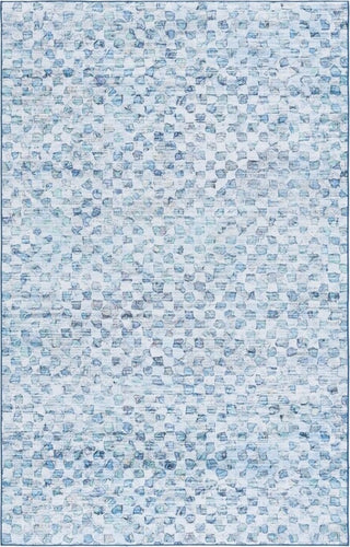 Safavieh Tacoma TAC917 Grey / Aqua Machine Washable Area Rug