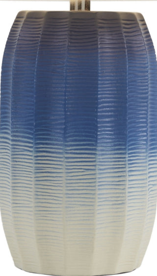 Safavieh Adley TBL2001A Blue / White Lamp Main On