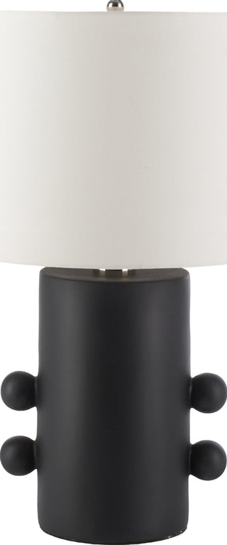 Safavieh Nayeem TBL2008A Black Lamp Main Off