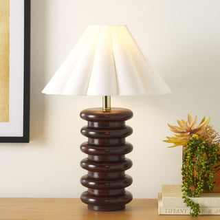 Safavieh Renata TBL2022A Walnut Lamp Room Scene On Feature