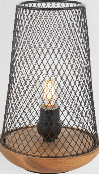 Safavieh Haynes TBL3003A Black / Natural Lamp main image