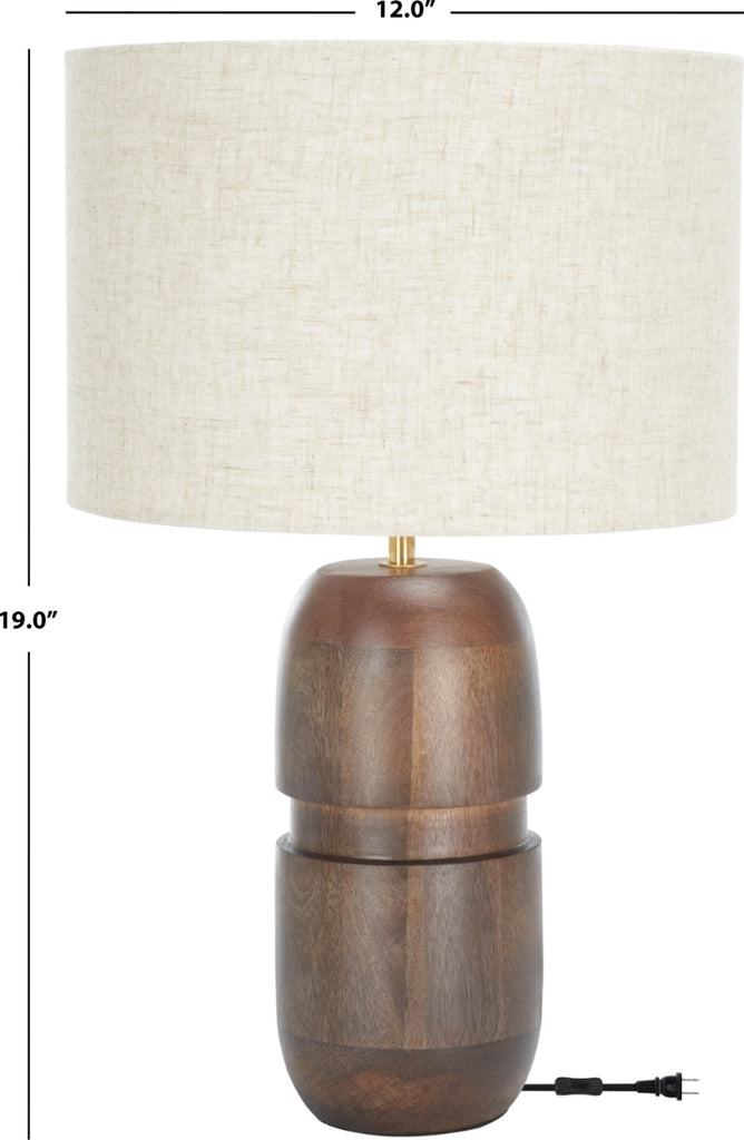 Safavieh Nami TBL3008A Natural Lamp main image