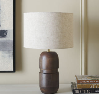 Safavieh Nami TBL3008A Natural Lamp Room Scene On Feature