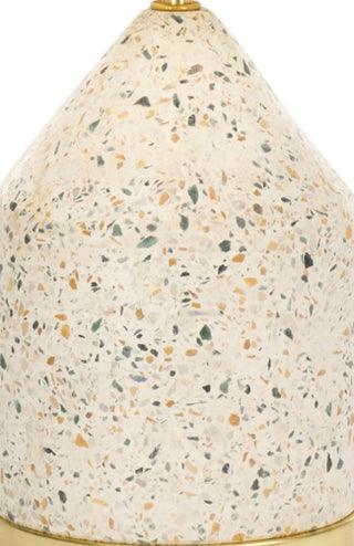 Safavieh Nicolai TBL3010A White / Gold Lamp Main Off