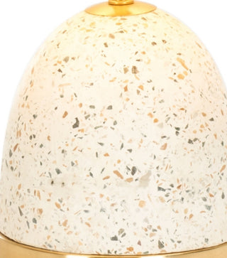 Safavieh Nicolai TBL3015A White / Gold Lamp Main On