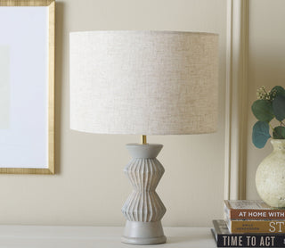 Safavieh Isano TBL3019A Off White Lamp Room Scene On Feature