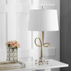Safavieh Hensley TBL4002A Gold / Clear Lamp Room Scene Off Feature
