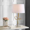 Safavieh Hensley TBL4002A Gold / Clear Lamp Room Scene On Feature