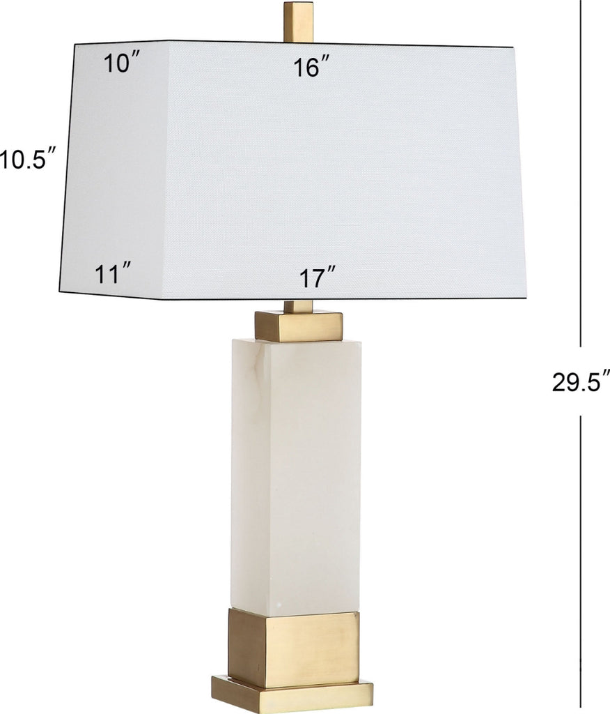 Safavieh Rozella TBL4006A White / Gold Lamp main image
