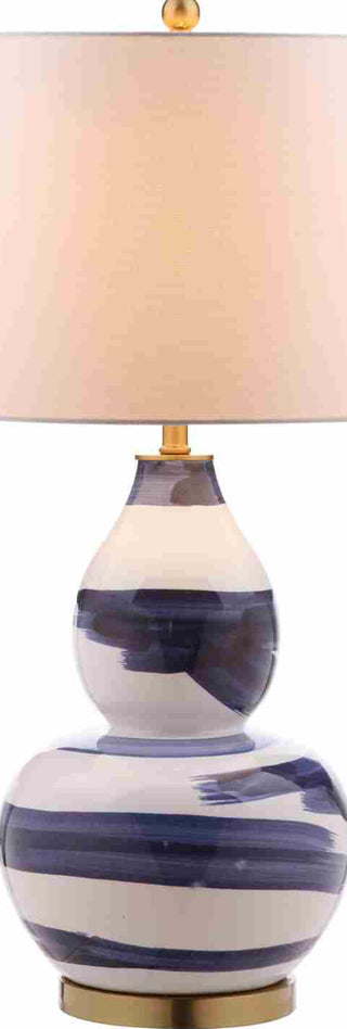 Safavieh Aileen TBL4013B Blue / Gold Lamp Main On