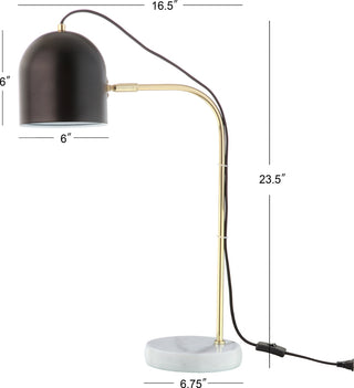 Safavieh Drina TBL4017A Black Lamp main image