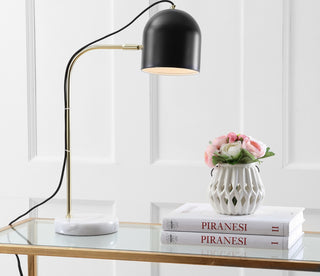 Safavieh Drina TBL4017A Black Lamp Room Scene On Feature