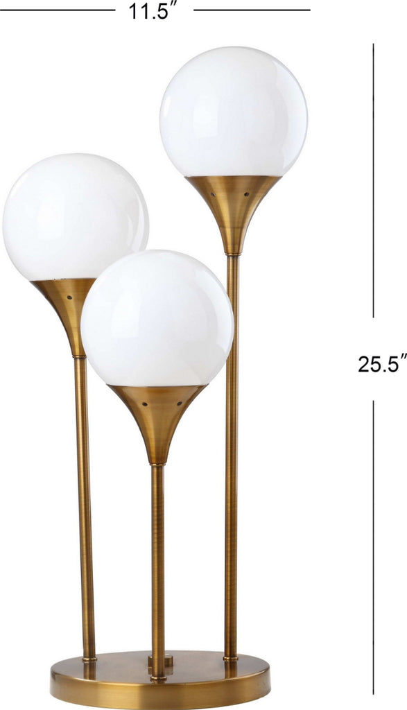 Safavieh Marzio TBL4019A Brass Lamp main image