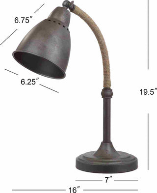 Safavieh Nari TBL4029A Grey Lamp main image