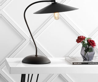 Safavieh Orla TBL4036A Copper Lamp Room Scene On Feature