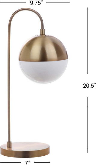Safavieh Cappi TBL4040A Brass Lamp main image