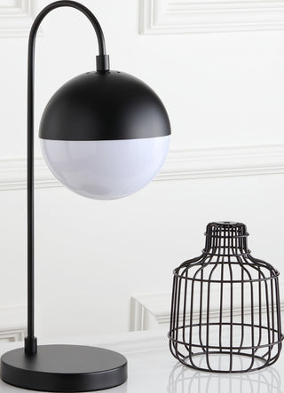 Safavieh Cappi TBL4040B Black Lamp Room Scene Off Feature