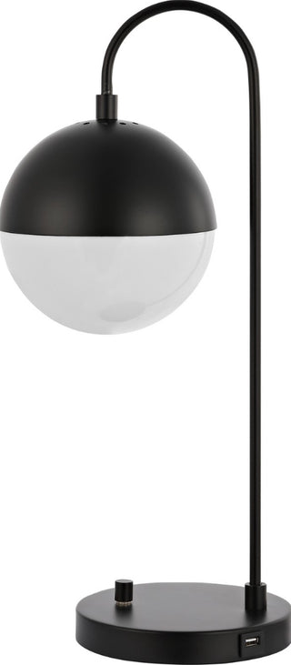 Safavieh Cappi TBL4040B Black Lamp Main Off