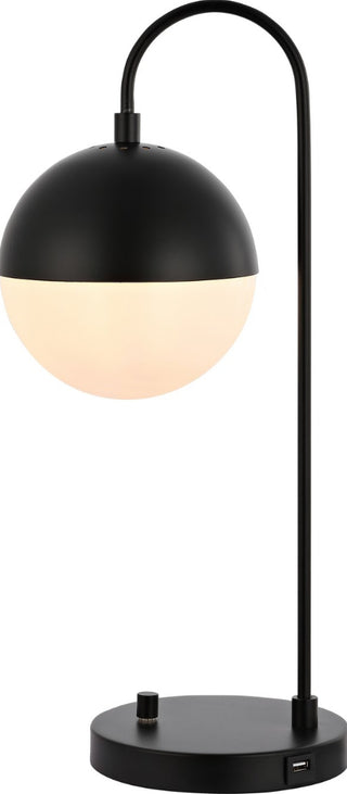 Safavieh Cappi TBL4040B Black Lamp Main On