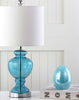 Safavieh Marine TBL4041A Blue / Charcoal Lamp Room Scene Off Feature