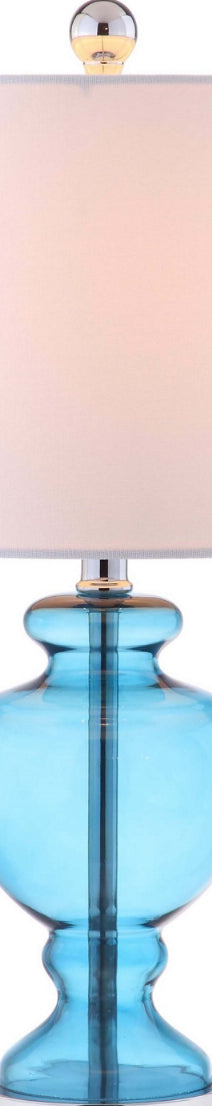 Safavieh Marine TBL4041A Blue / Charcoal Lamp Main On