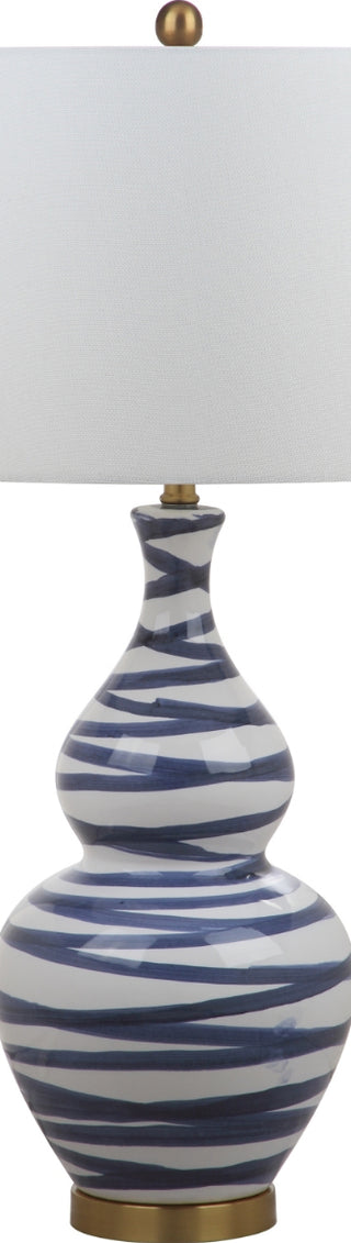 Safavieh Aviana TBL4052A Gold / Blue Lamp Main Off