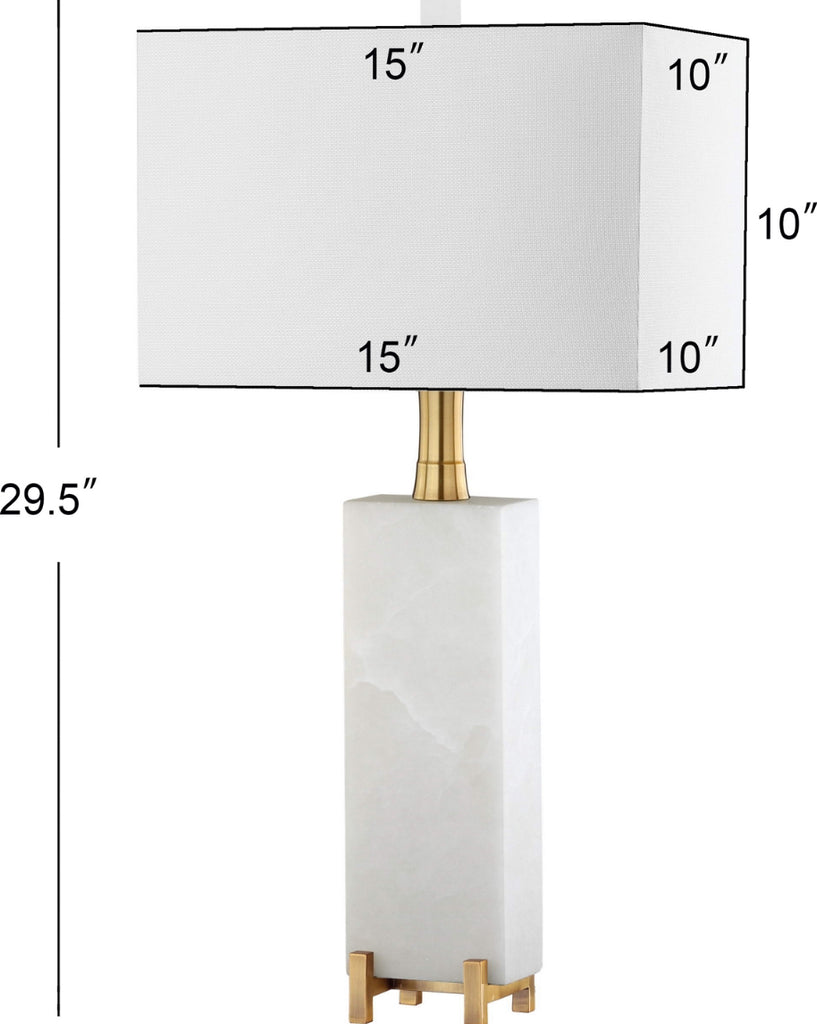 Safavieh Sloane TBL4065A White / Gold Lamp main image