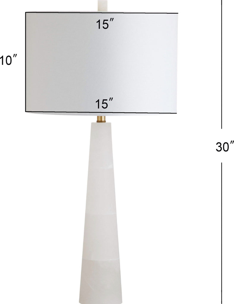Safavieh Delilah TBL4067A White Lamp main image