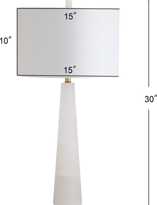 Safavieh Delilah TBL4067A White Lamp main image