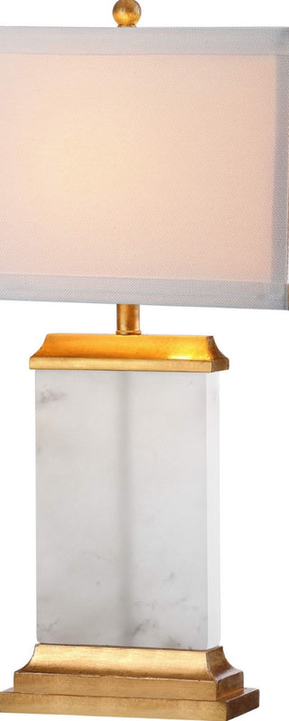 Safavieh Susannah TBL4068A White / Gold Lamp Main On