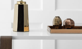 Safavieh Parlon TBL4089A Gold Lamp Room Scene Off Feature