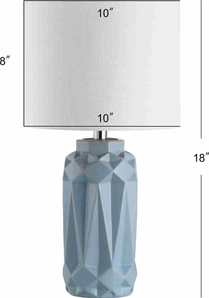 Safavieh Kelesie TBL4092A Blue Lamp main image