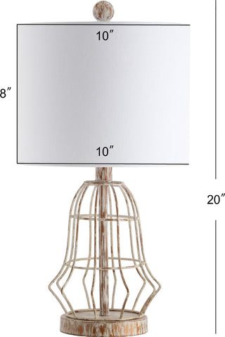 Safavieh Canes TBL4098A Antique Brown Lamp main image