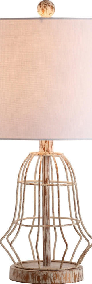 Safavieh Canes TBL4098A Antique Brown Lamp Main On