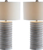 Safavieh Melina TBL4121A Grey / White Lamp Main On