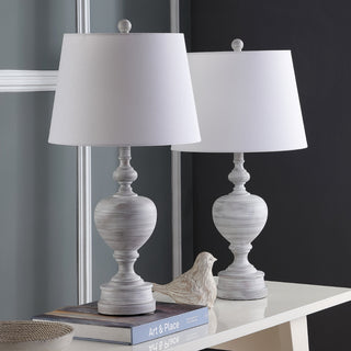 Safavieh Alban TBL4122A White Lamp Room Scene Off Feature