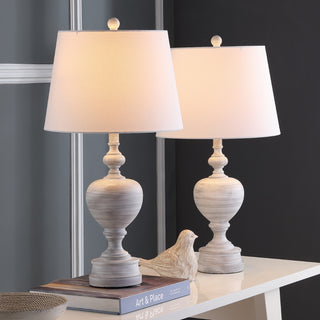 Safavieh Alban TBL4122A White Lamp Room Scene On Feature
