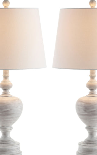 Safavieh Alban TBL4122A White Lamp Main On