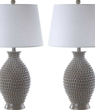 Safavieh Rosten TBL4125A Grey Lamp Main Off
