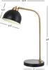 Safavieh Bilston TBL4127A Black / Gold Lamp main image