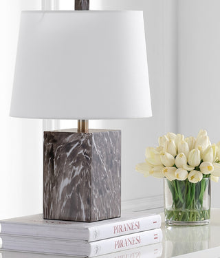 Safavieh Brett TBL4132A Brown Lamp Room Scene Off Feature