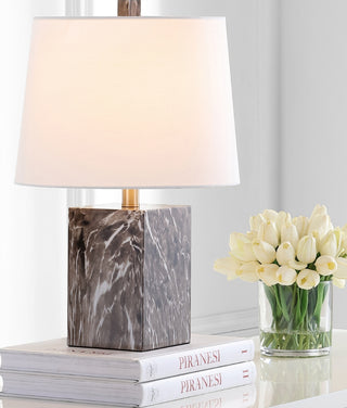 Safavieh Brett TBL4132A Brown Lamp Room Scene On Feature
