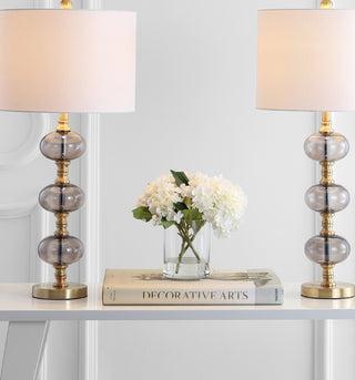 Safavieh Marcelo TBL4133A Brass Lamp Room Scene On Feature